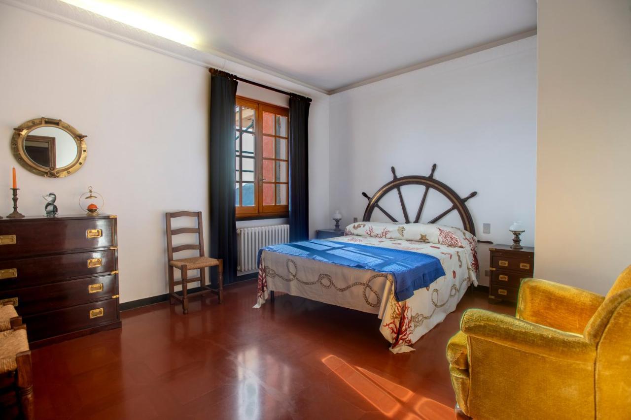 080 - La Villa Storica Il Vigneto 45B, Terrazza Sul Mare - Parcheggio Privato Gratis モネーリア エクステリア 写真