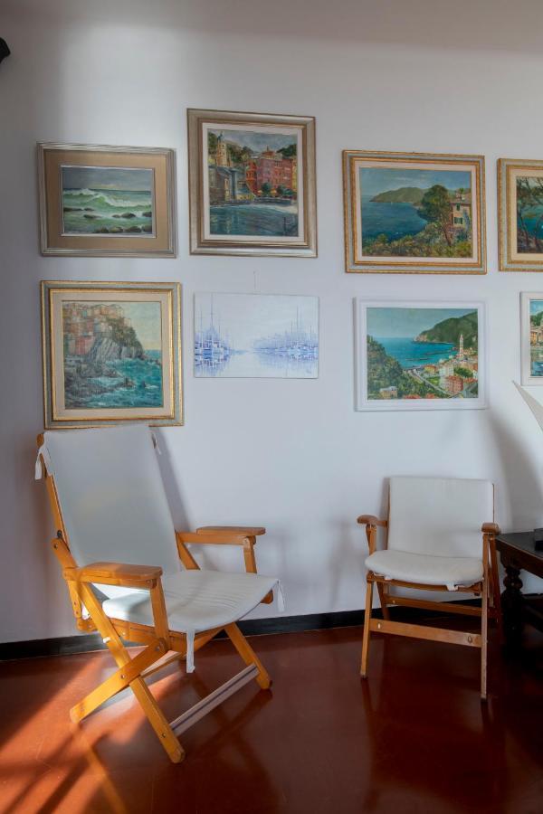 080 - La Villa Storica Il Vigneto 45B, Terrazza Sul Mare - Parcheggio Privato Gratis モネーリア エクステリア 写真